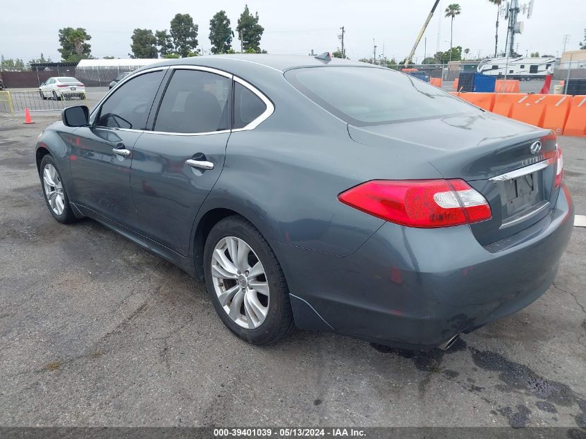 2011 Infiniti M37 VIN: JN1BY1AP3BM322309 Lot: 39401039