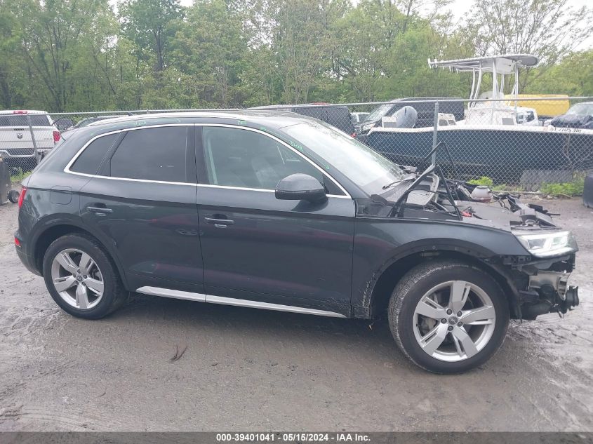 2019 Audi Q5 45 Premium VIN: WA1BNAFY0K2049424 Lot: 39401041