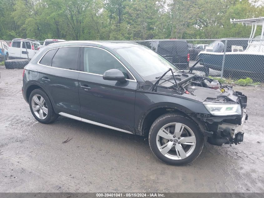 2019 Audi Q5 45 Premium VIN: WA1BNAFY0K2049424 Lot: 39401041