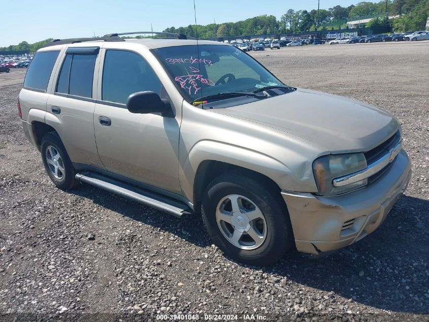 2006 Chevrolet Trailblazer Ls VIN: 1GNDT13S662113631 Lot: 39401048