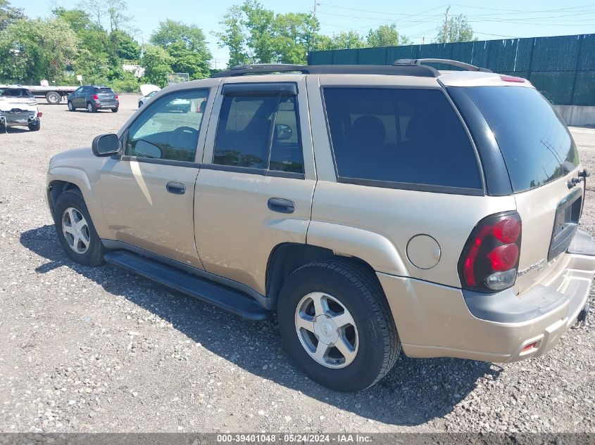 2006 Chevrolet Trailblazer Ls VIN: 1GNDT13S662113631 Lot: 39401048