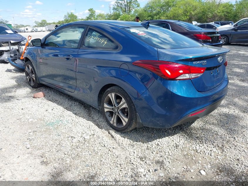 2014 Hyundai Elantra VIN: KMHDH6AH8EU027038 Lot: 39401049