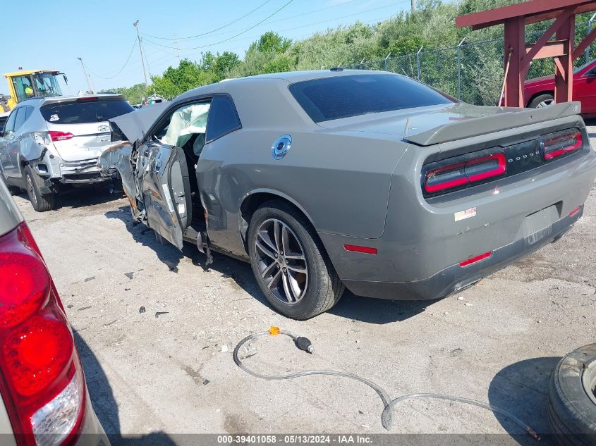 2019 Dodge Challenger Sxt Awd VIN: 2C3CDZGGXKH680582 Lot: 39401058