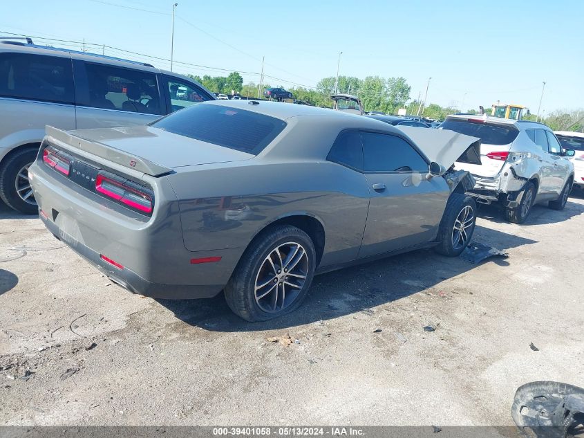 2019 Dodge Challenger Sxt Awd VIN: 2C3CDZGGXKH680582 Lot: 39401058