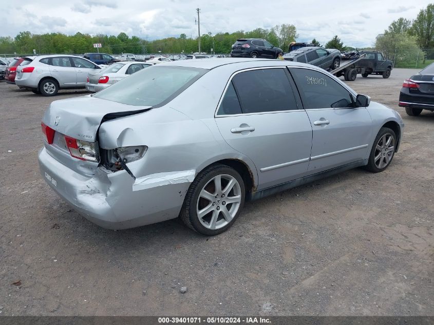 2004 Honda Accord 2.4 Lx VIN: 1HGCM56384A140976 Lot: 39401071