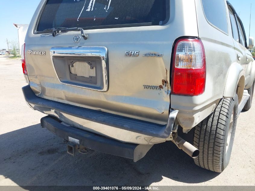 2002 Toyota 4Runner Sr5 V6 VIN: JT3HN86R320372366 Lot: 39401076