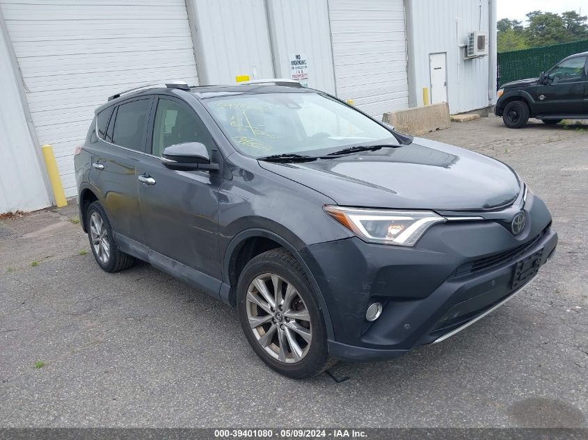 2016 Toyota Rav4 Limited VIN: JTMDFREV4GJ100065 Lot: 39401080