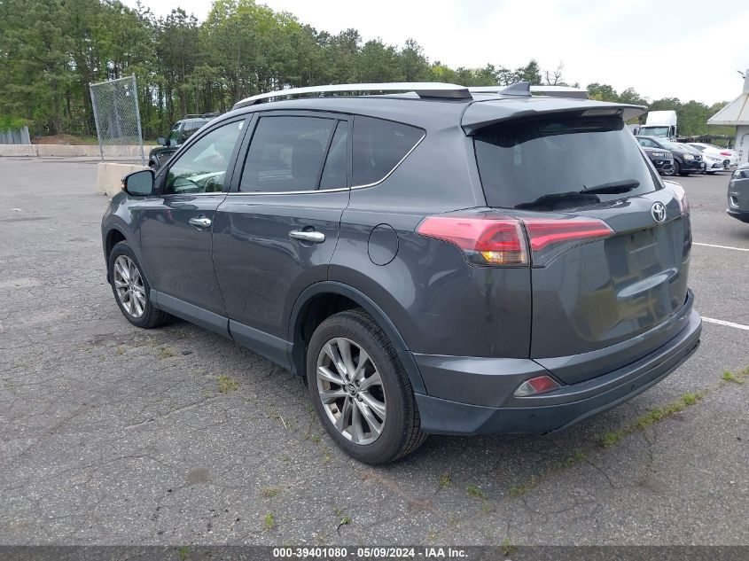 2016 Toyota Rav4 Limited VIN: JTMDFREV4GJ100065 Lot: 39401080