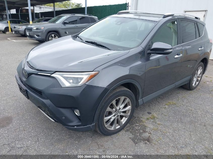 2016 Toyota Rav4 Limited VIN: JTMDFREV4GJ100065 Lot: 39401080