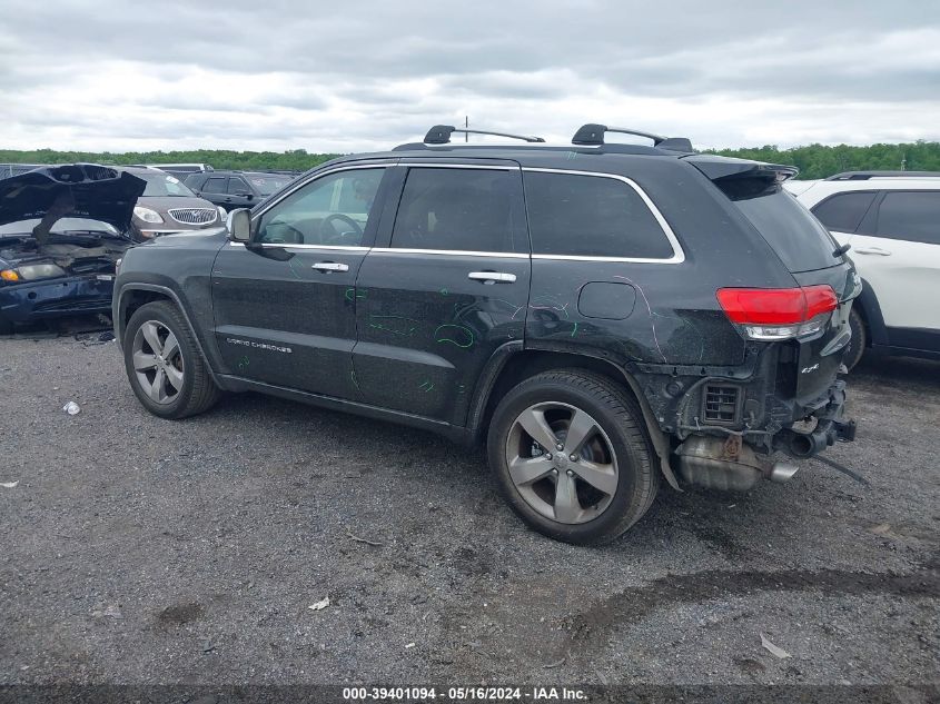 2014 Jeep Grand Cherokee Overland VIN: 1C4RJFCT3EC479727 Lot: 39401094