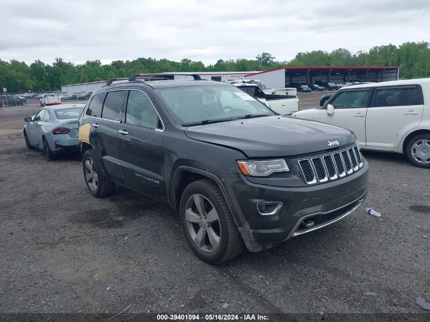 2014 Jeep Grand Cherokee Overland VIN: 1C4RJFCT3EC479727 Lot: 39401094