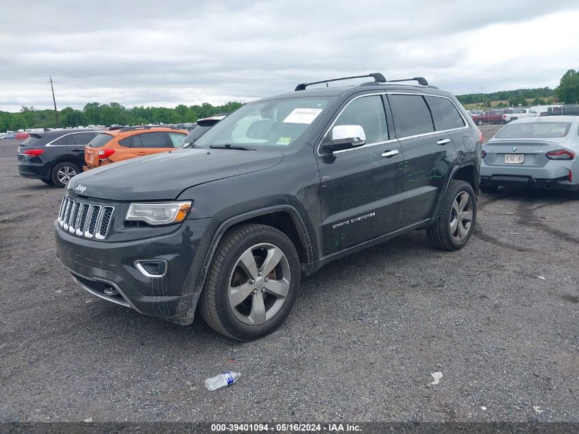 2014 Jeep Grand Cherokee Overland VIN: 1C4RJFCT3EC479727 Lot: 39401094