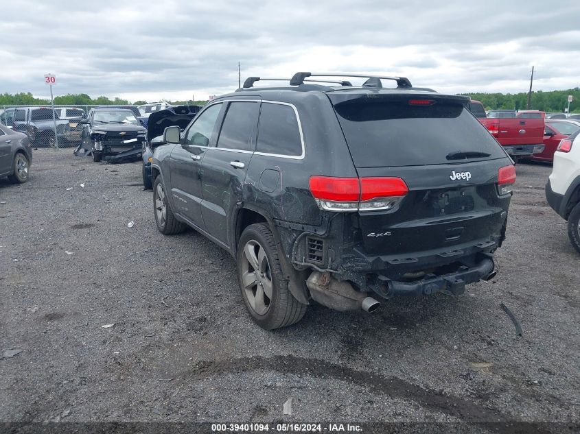 2014 Jeep Grand Cherokee Overland VIN: 1C4RJFCT3EC479727 Lot: 39401094