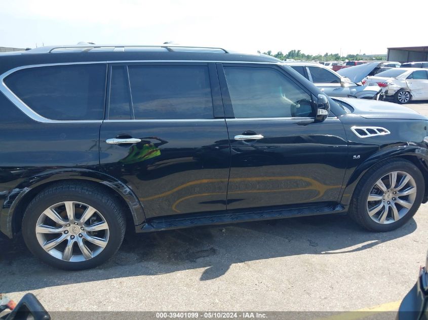 2014 Infiniti Qx80 VIN: JN8AZ2ND9E9750666 Lot: 39401099