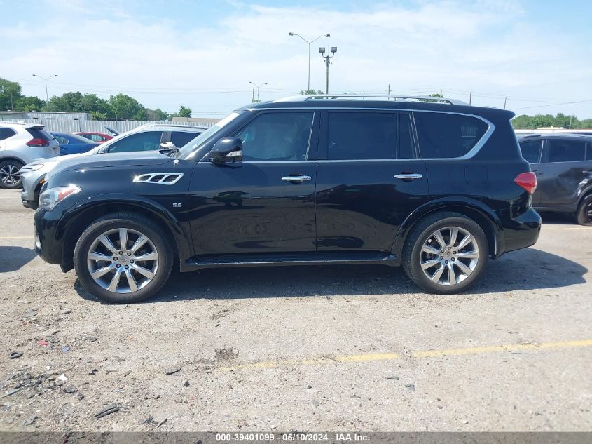 2014 Infiniti Qx80 VIN: JN8AZ2ND9E9750666 Lot: 39401099