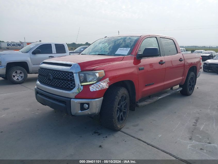 2018 Toyota Tundra Sr5 5.7L V8 VIN: 5TFDW5F12JX761943 Lot: 39401101