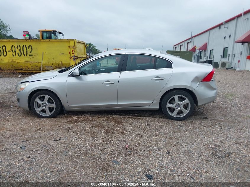 2012 Volvo S60 T5 VIN: YV1622FS8C2129602 Lot: 39401104