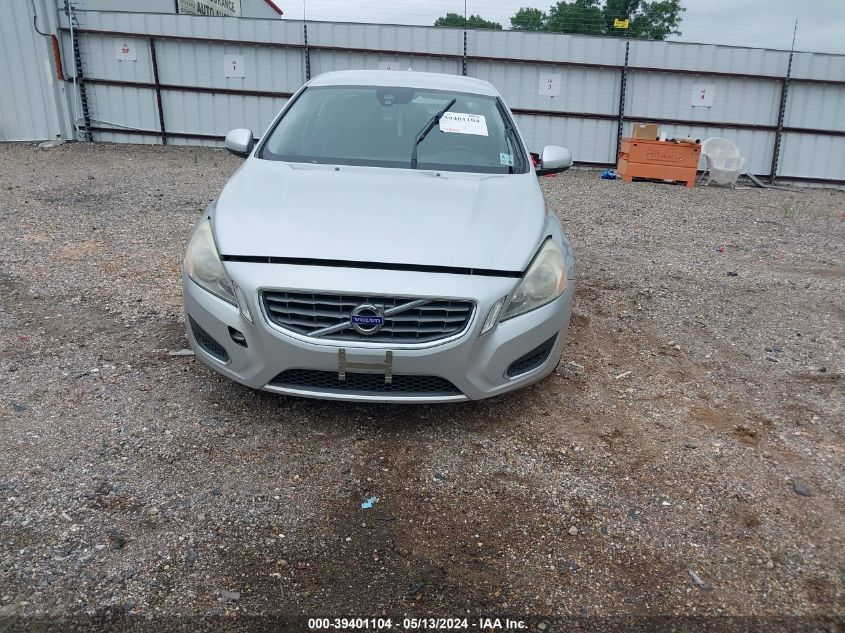 2012 Volvo S60 T5 VIN: YV1622FS8C2129602 Lot: 39401104