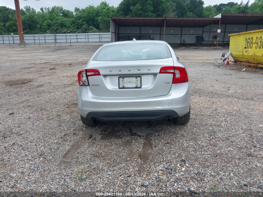 2012 Volvo S60 T5 VIN: YV1622FS8C2129602 Lot: 39401104