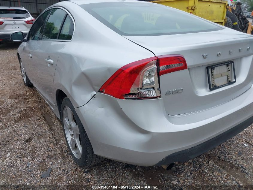 2012 Volvo S60 T5 VIN: YV1622FS8C2129602 Lot: 39401104