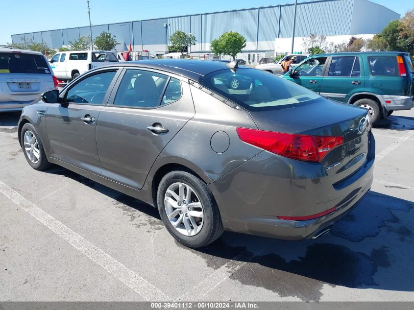 2013 Kia Optima Lx VIN: 5XXGM4A74DG230313 Lot: 39401112