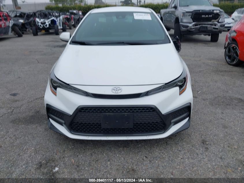 2021 Toyota Corolla Se VIN: 5YFS4MCE5MP067992 Lot: 39401117