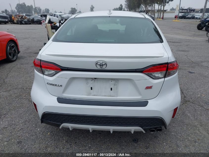 2021 Toyota Corolla Se VIN: 5YFS4MCE5MP067992 Lot: 39401117