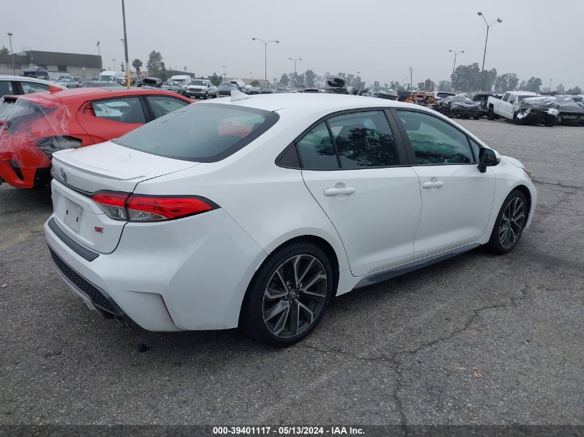 2021 Toyota Corolla Se VIN: 5YFS4MCE5MP067992 Lot: 39401117