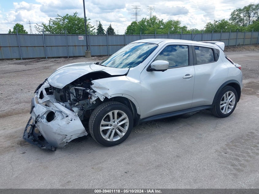 2016 Nissan Juke Sv VIN: JN8AF5MV5GT659114 Lot: 39401118