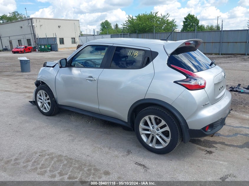 2016 Nissan Juke Sv VIN: JN8AF5MV5GT659114 Lot: 39401118