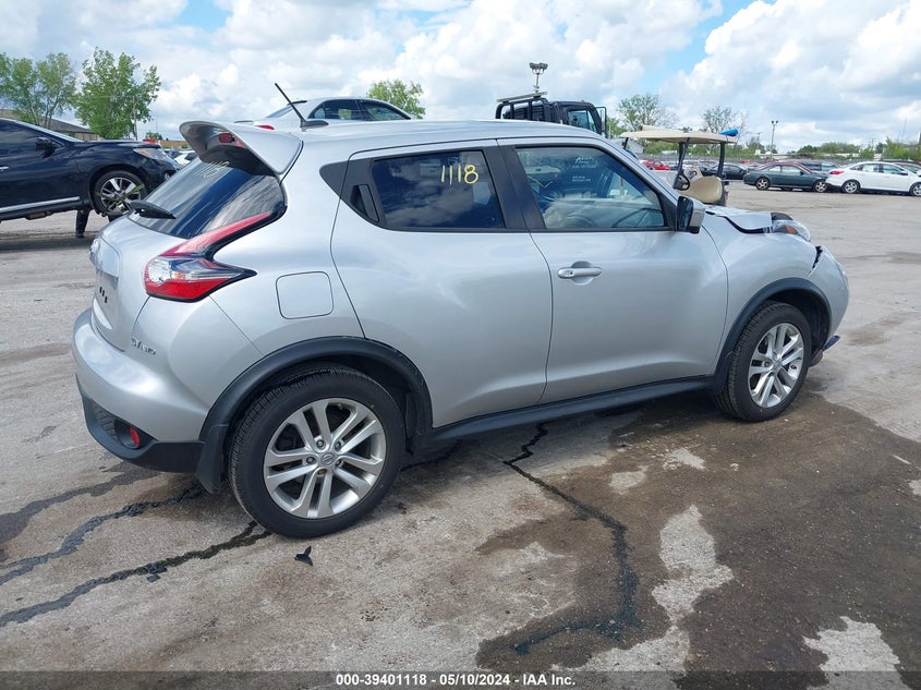 2016 Nissan Juke Sv VIN: JN8AF5MV5GT659114 Lot: 39401118