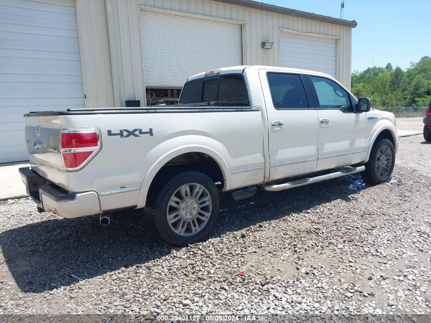 2009 Ford F-150 Fx4/King Ranch/Lariat/Platinum/Xl/Xlt VIN: 1FTPW14V39FB22774 Lot: 39401127