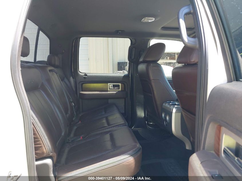 2009 Ford F-150 Fx4/King Ranch/Lariat/Platinum/Xl/Xlt VIN: 1FTPW14V39FB22774 Lot: 39401127