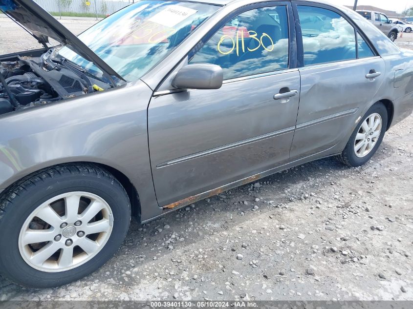 2002 Toyota Camry Xle V6 VIN: 4T1BF30K62U513884 Lot: 39401130