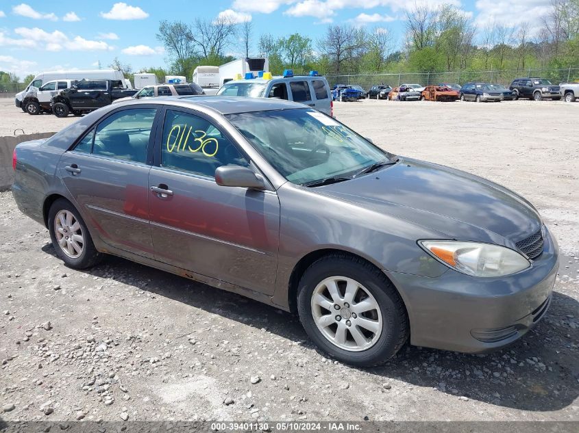 2002 Toyota Camry Xle V6 VIN: 4T1BF30K62U513884 Lot: 39401130