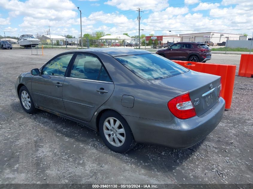 2002 Toyota Camry Xle V6 VIN: 4T1BF30K62U513884 Lot: 39401130