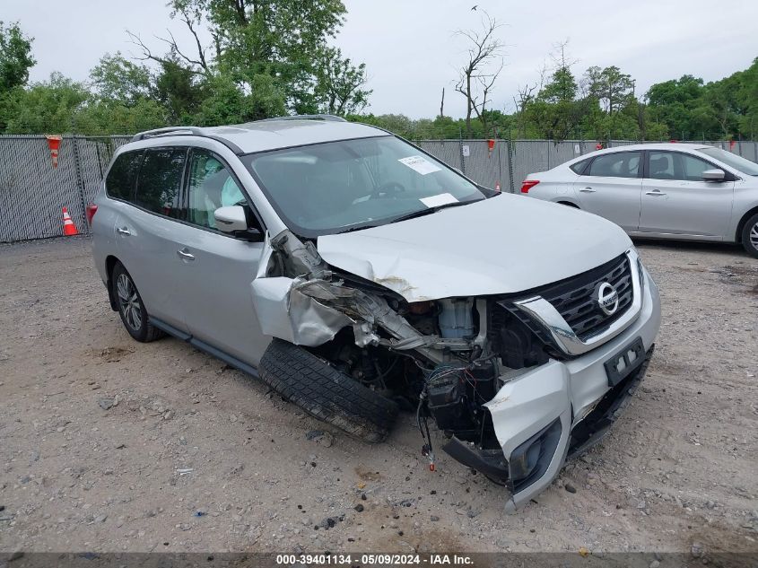 2018 Nissan Pathfinder S VIN: 5N1DR2MM7JC658149 Lot: 39401134