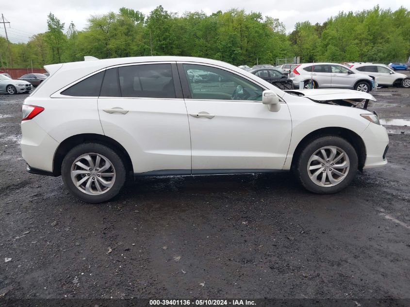 2017 Acura Rdx Acurawatch Plus Package VIN: 5J8TB4H38HL013295 Lot: 39401136