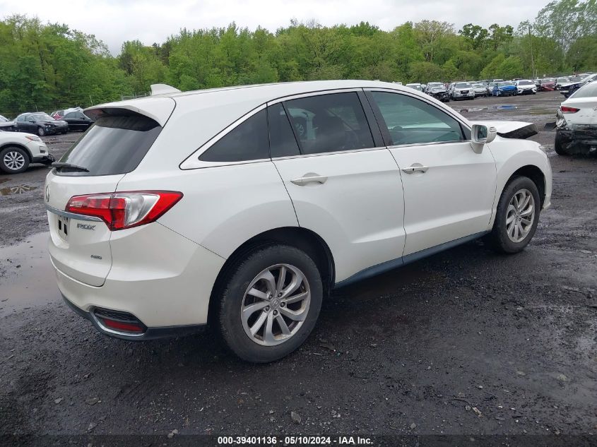 2017 Acura Rdx Acurawatch Plus Package VIN: 5J8TB4H38HL013295 Lot: 39401136