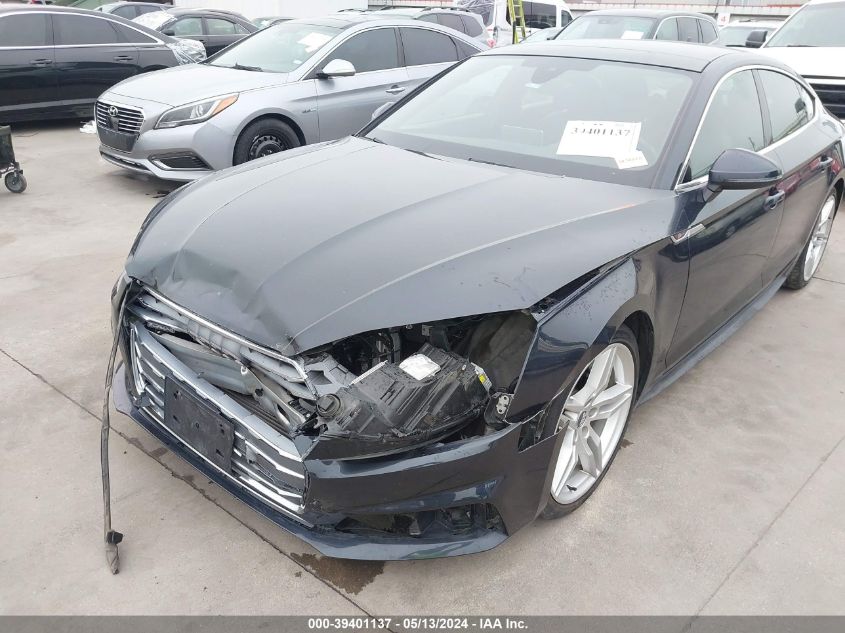 2018 Audi A5 2.0T Premium VIN: WAUENCF50JA113287 Lot: 39401137