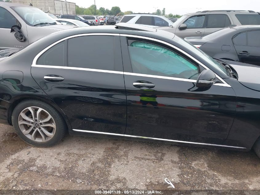 2018 Mercedes-Benz C 300 VIN: 55SWF4JB7JU258923 Lot: 39401139