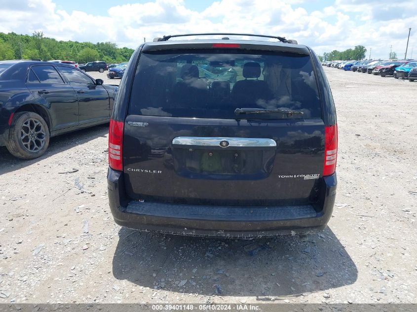 2010 Chrysler Town & Country Touring Plus VIN: 2A4RR8D14AR392724 Lot: 39401148