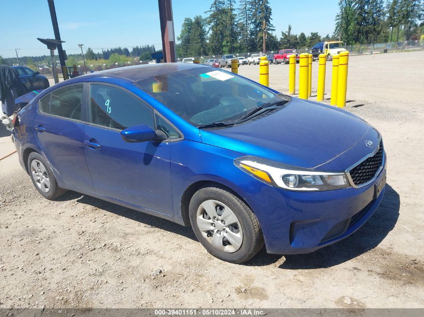 2017 Kia Forte Lx VIN: 3KPFK4A79HE136377 Lot: 39401151