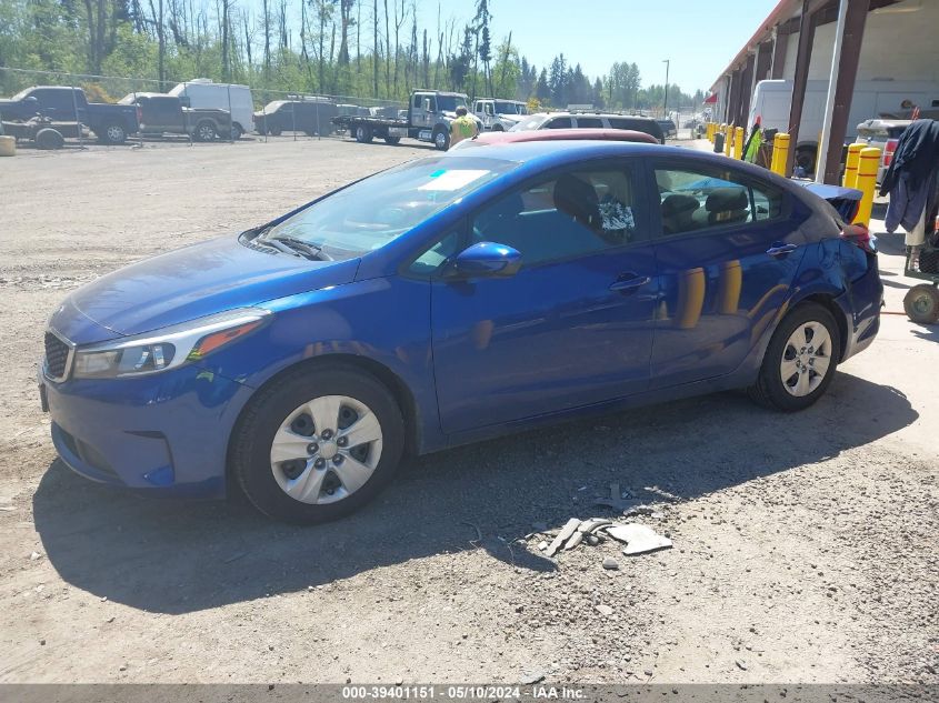 2017 Kia Forte Lx VIN: 3KPFK4A79HE136377 Lot: 39401151