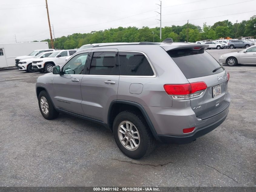 2019 Jeep Grand Cherokee Laredo E 4X4 VIN: 1C4RJFAGXKC754253 Lot: 39401162