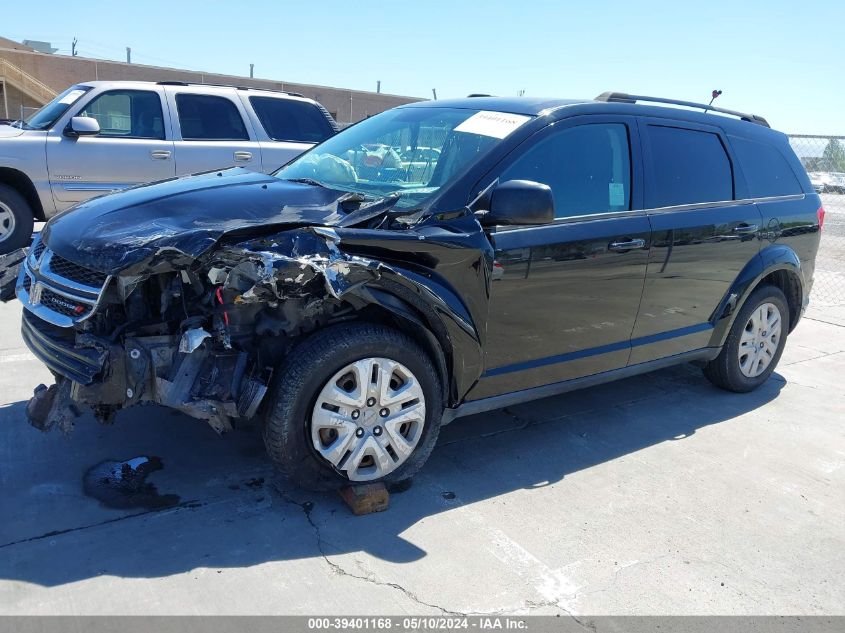 VIN 3C4PDCAB3HT637029 2017 DODGE JOURNEY SE