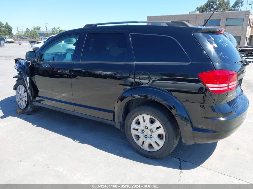 VIN 3C4PDCAB3HT637029 2017 DODGE JOURNEY SE