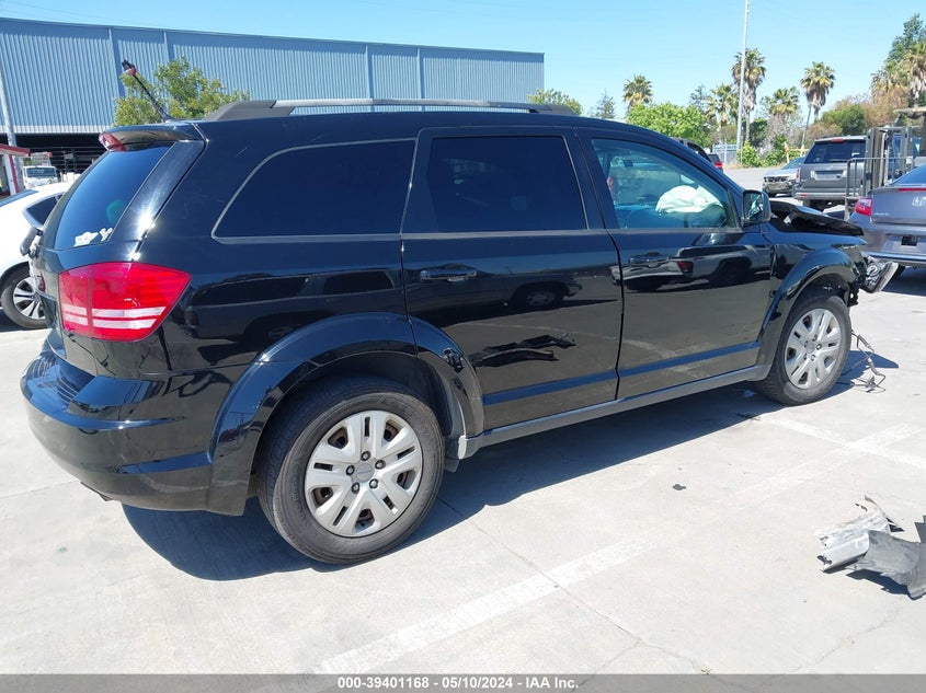 VIN 3C4PDCAB3HT637029 2017 DODGE JOURNEY SE