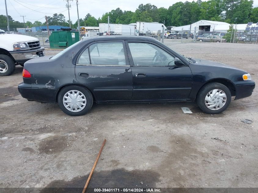 2000 Toyota Corolla Ve/Ce/Le VIN: 2T1BR12E1YC312861 Lot: 39401171