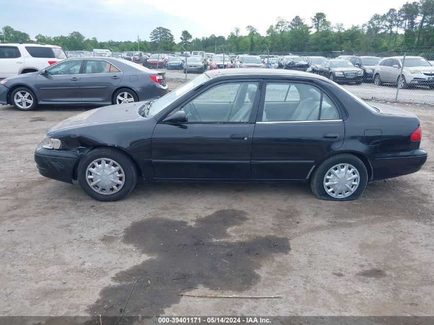 2000 Toyota Corolla Ve/Ce/Le VIN: 2T1BR12E1YC312861 Lot: 39401171